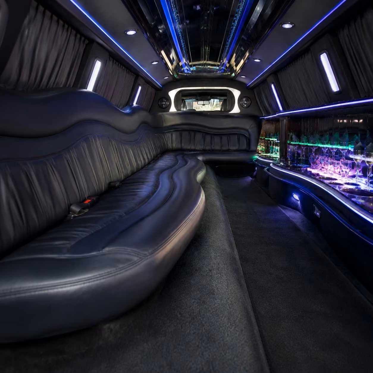 lincoln mkt limo inside