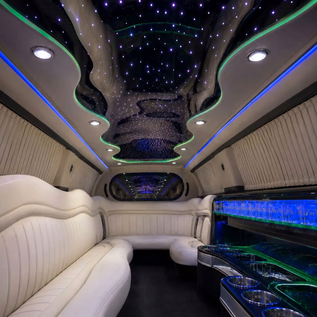 miami limo interior