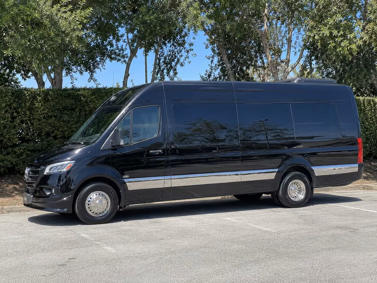 sprinter van rental with driver